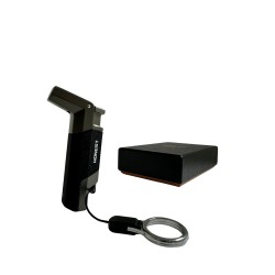 Bricheta Honest Keychain (Black Satin)