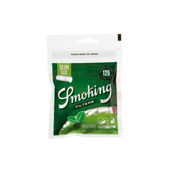 Filtre Smoking Menthol Slim (120)