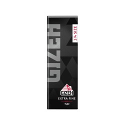 Foite Gizeh Black Extra Fine Rolls (5m)