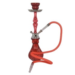 Narghilea Rosu 33cm 1 Furtun Narghilea Rosu 33cm 1 Furtun