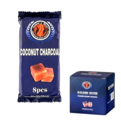 Carbuni Narghilea Golden River 1kg 8x8 Carbuni Narghilea Golden River 1kg 8x8