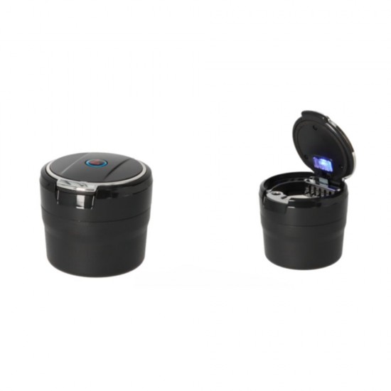 Scrumiera Auto Angelo Black With Led
