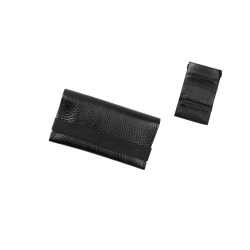 Portofel Tutun Angelo Piele Negru 