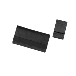 Portofel Tutun Angelo Piele Negru Dublu