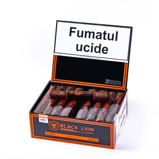 Trabucuri Black Lion Maduro Toro (25) Trabucuri Black Lion Maduro Toro (25)
