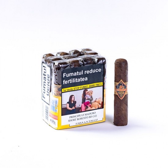 Trabucuri Principe LF Maduro Sumo Short Robusto BD (12)