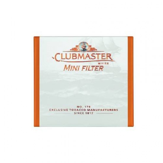 Tigari de foi Clubmaster Mini Filter White (10)