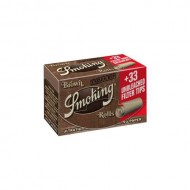 Foite Smoking Brown Rolls + Tips (4m + 33)