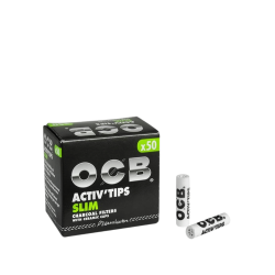 Filtre OCB Carbon Activ Tips (50) Filtre OCB Carbon Activ Tips (50)
