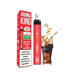 Mini narghilea electronica de unica folosinta AK by Senator - Cola (500 pufuri)