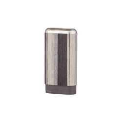 Etui Trabucuri Piele/Lemn 3CT (maro deschis) Etui Trabucuri Piele/Lemn 3CT (maro deschis)