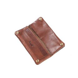 Portofel Tutun Angelo Piele 15 cm (maro)