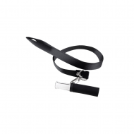 Mustiuc din sticla cu banda neagra