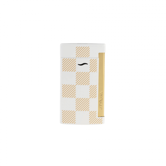 Bricheta Slim 7 White Checked S.T. Dupont