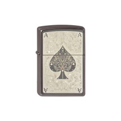 Bricheta Zippo Chrome Black Ace