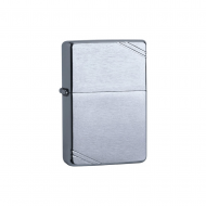 Bricheta Zippo Vintage/Silver w Stripes