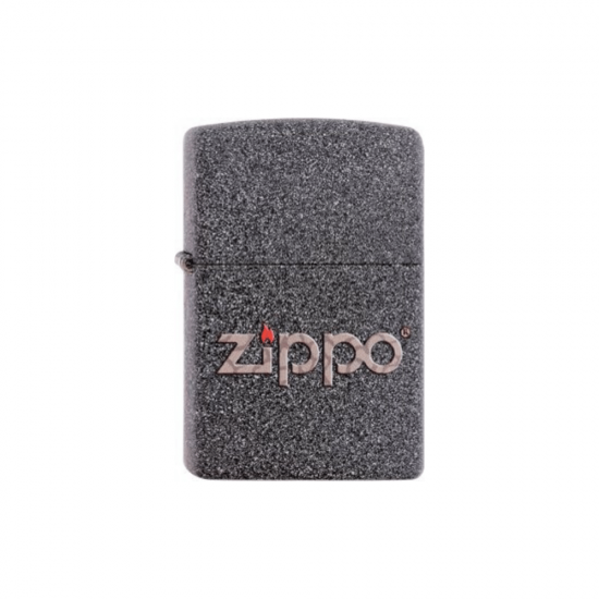 Bricheta Zippo Iron Stone w Snakeskin Logo Bricheta Zippo Iron Stone w Snakeskin Logo