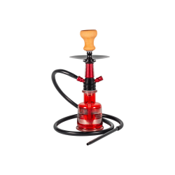 Narghilea Mascat 40 cm 1 furtun (rosu) Narghilea Mascat 40 cm 1 furtun (rosu)