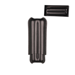 Etui Trabucuri de tip Piele 2CT (negru) Etui Trabucuri de tip Piele 2CT (negru)