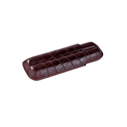 Etui Trabucuri Croco Design 2CT (maro)